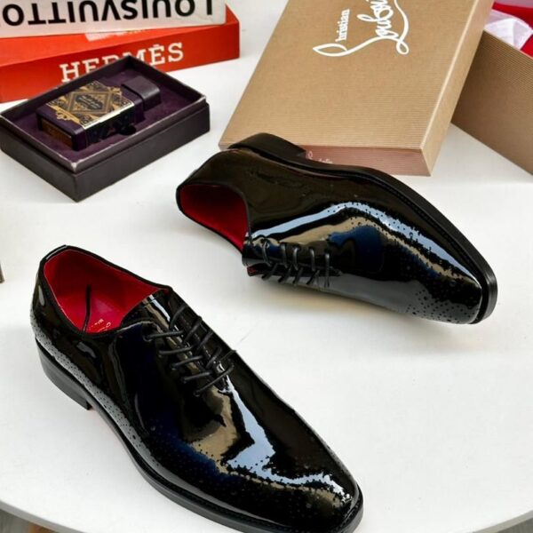 Black Patent Leather Luxury Dress Shoes