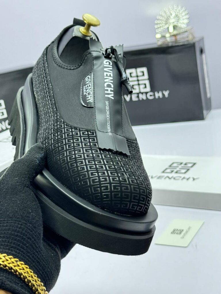 Givenchy Men’s Black High Sole Sneakers