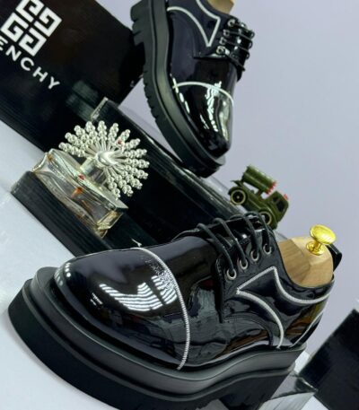 Givenchy Men’s Black Patent Leather Shoes