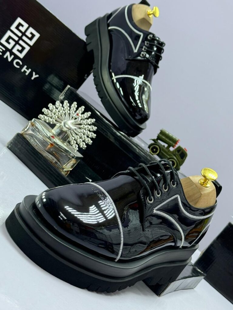 Givenchy Men’s Black Patent Leather Shoes