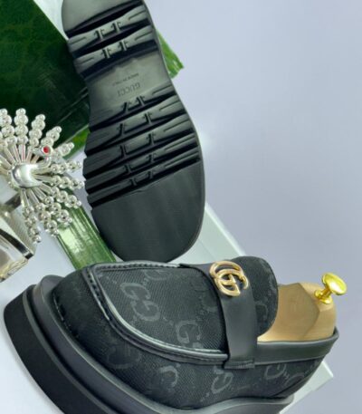 Gucci Men’s Monogram Loafers