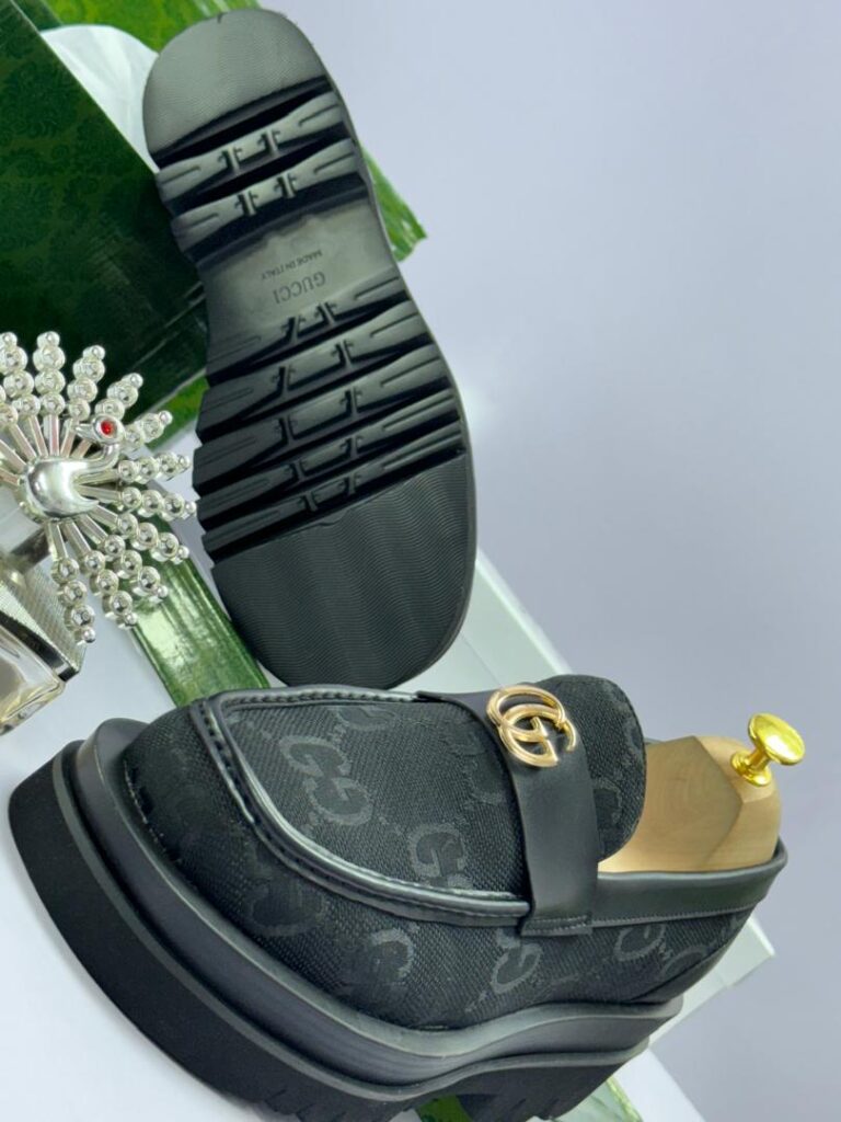 Gucci Men’s Monogram Loafers