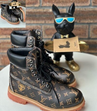 Louis Vuitton x Timberland Men’s 6-Inch High-End Ankle Boots