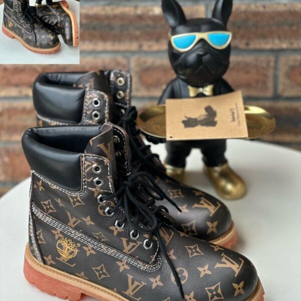 Louis Vuitton x Timberland Men’s 6-Inch High-End Ankle Boots