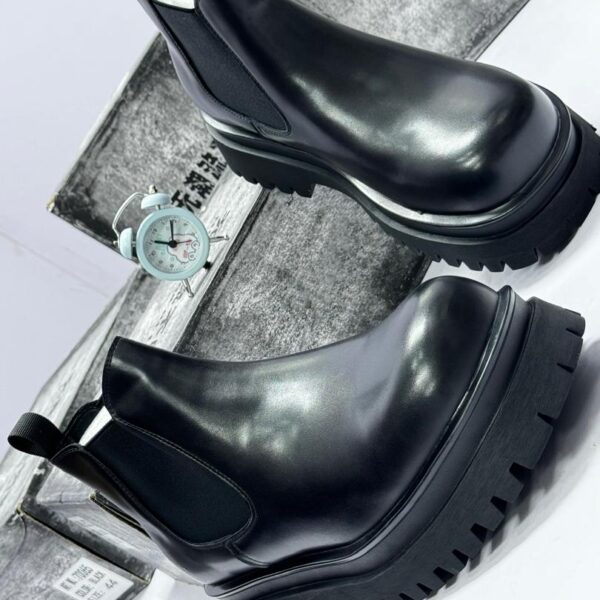 Men’s Black Chunky Chelsea Boots