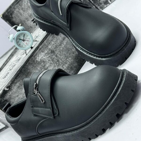 Men’s Black Platform Shoes
