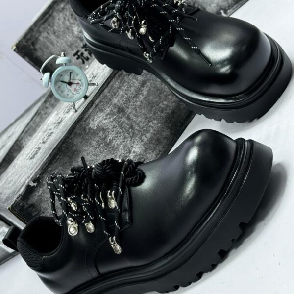 Men’s Black Platform Shoes