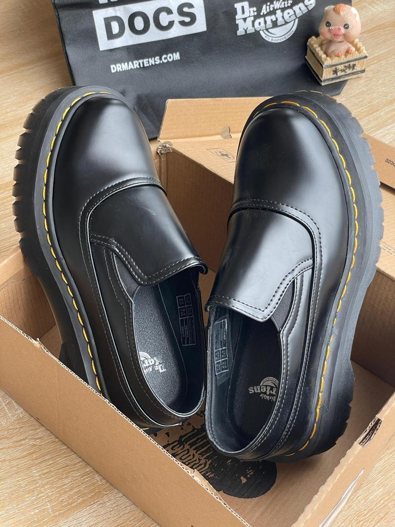 Men’s Black Slip-On Leather Shoes Men’s Black Slip-On Leather Shoes