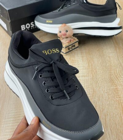 Men’s Boss-Style Casual Lace-Up Sneakers