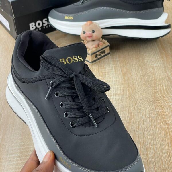 Men’s Boss-Style Casual Lace-Up Sneakers
