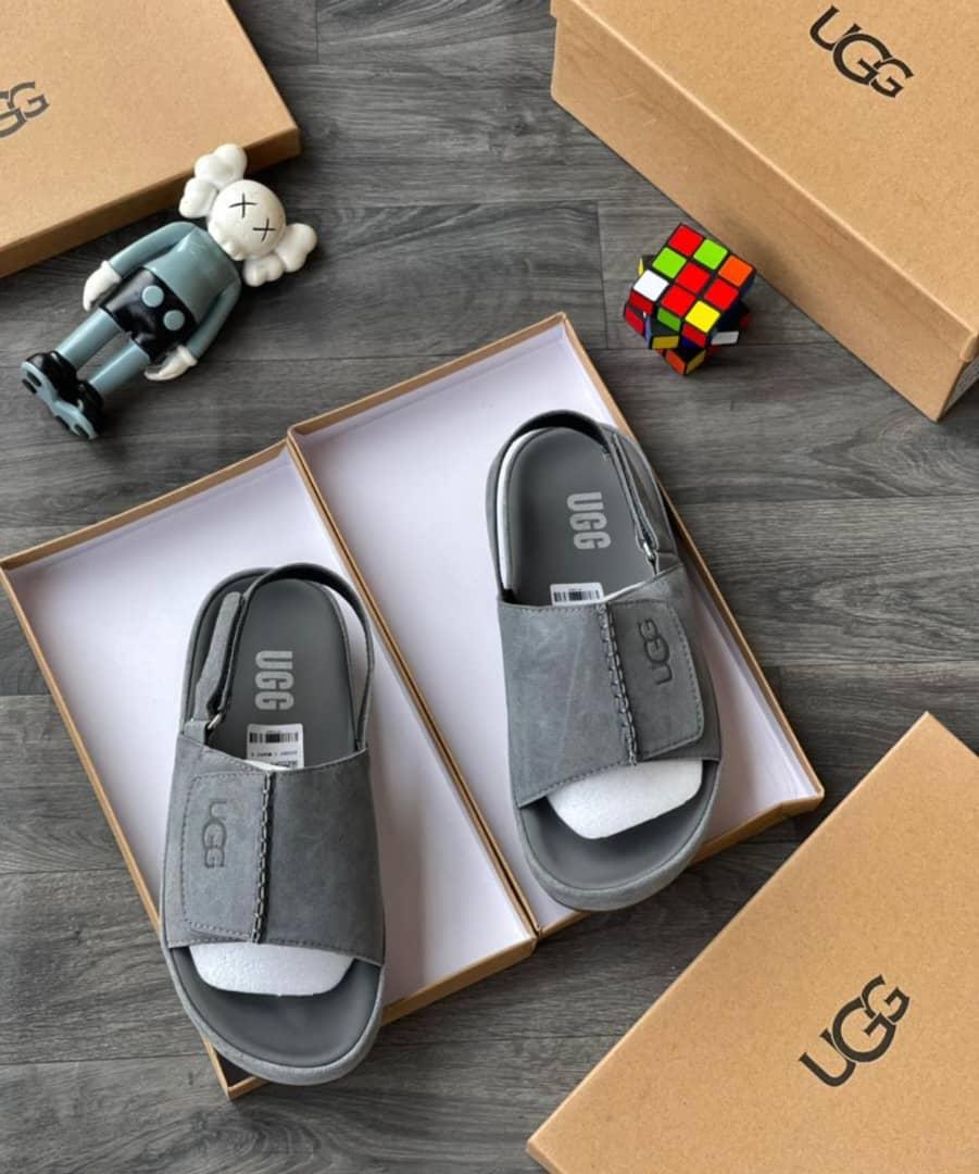Men’s Grey Suede Sandals Men’s Grey Suede Sandals
