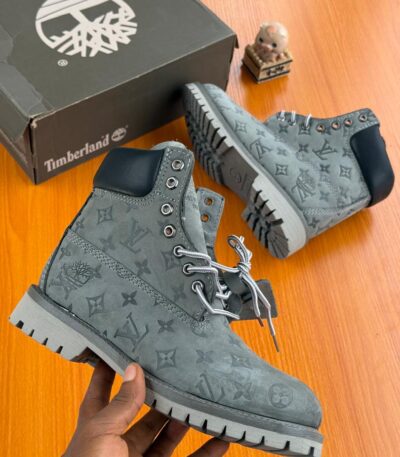 Men’s Monogram Embossed Boots