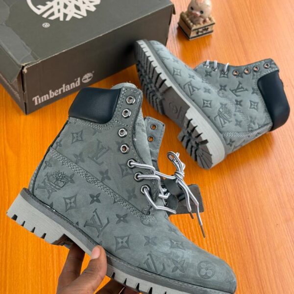 Men’s Monogram Embossed Boots