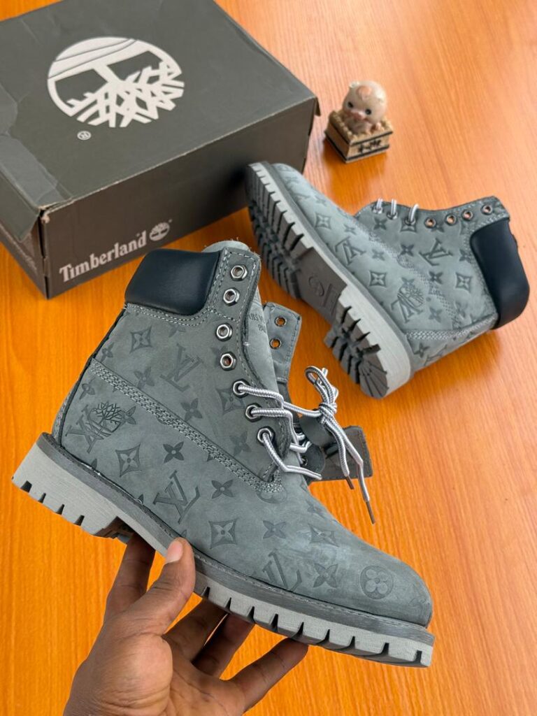 Men’s Monogram Embossed Boots