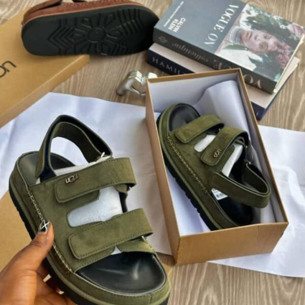Men’s Olive Green Platform Sandals