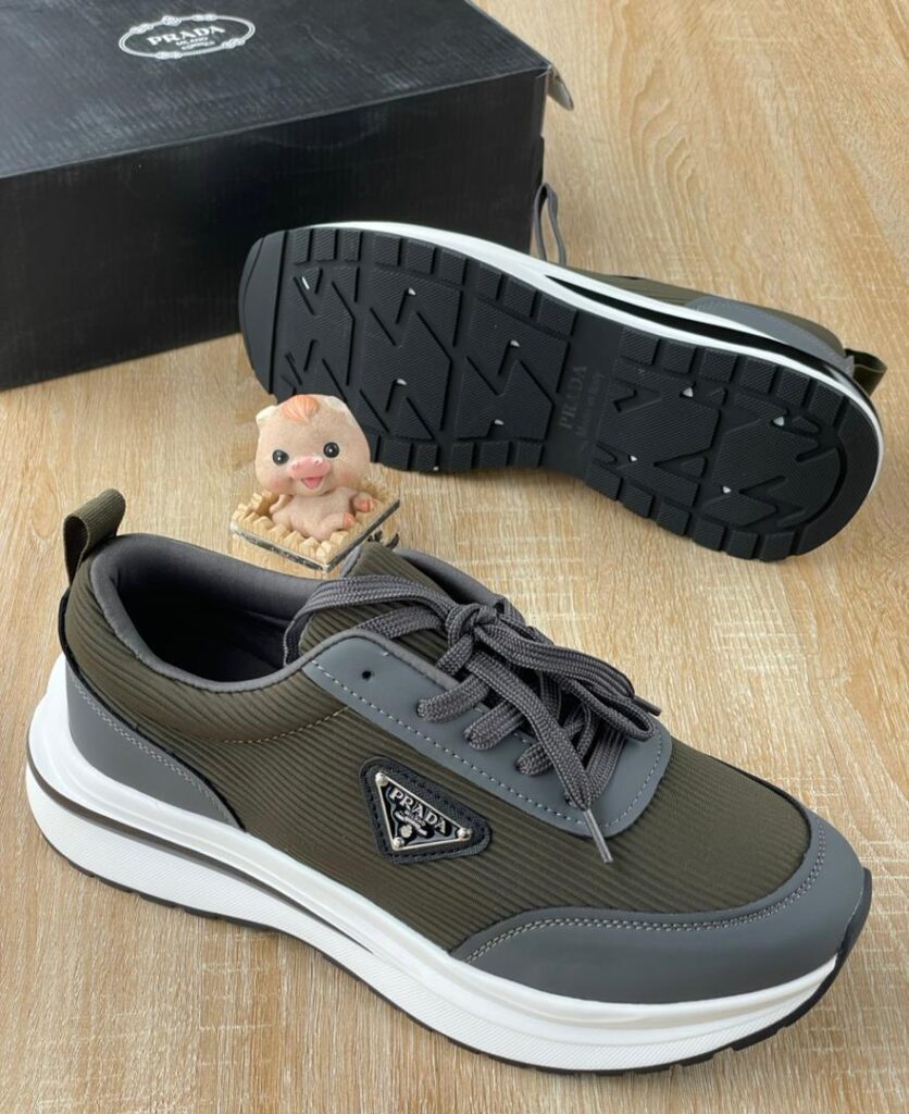 Prada Men’s Ribbed Sneakers