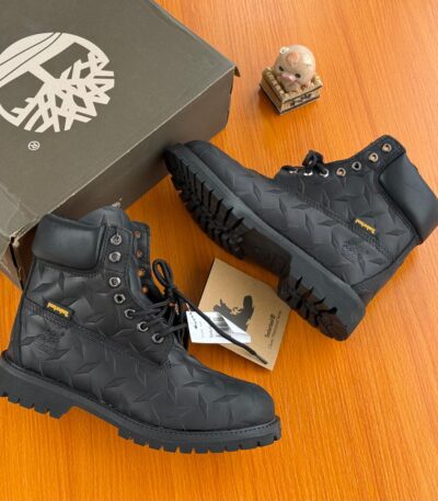 Supreme-Inspired Men’s 6-Inch Premium Waterproof Boots