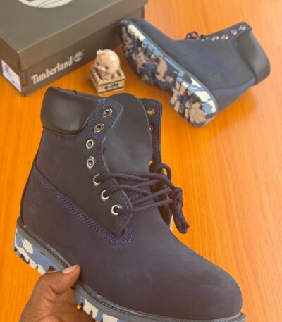 Timberland Men’s Navy Blue Boots