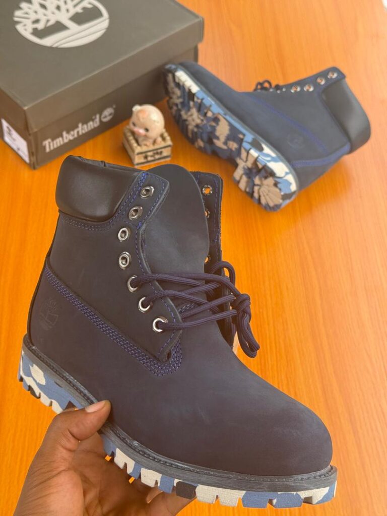 Timberland Men’s Navy Blue Boots