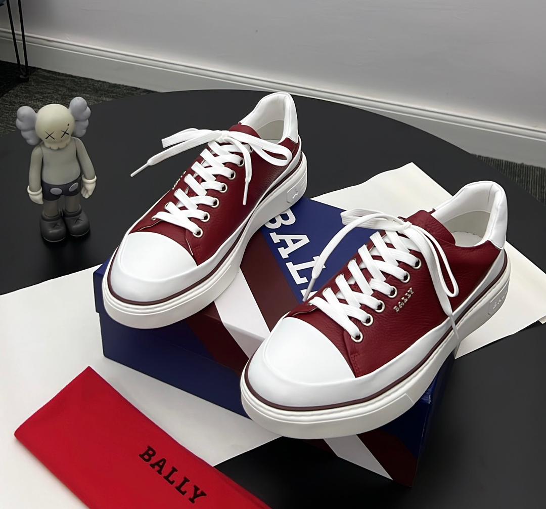 Bally Maily Low-Top Luxury Sneakers i Bally Maily Low-Top Luxury Sneakers