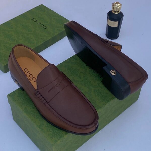 Brown Leather Loafers