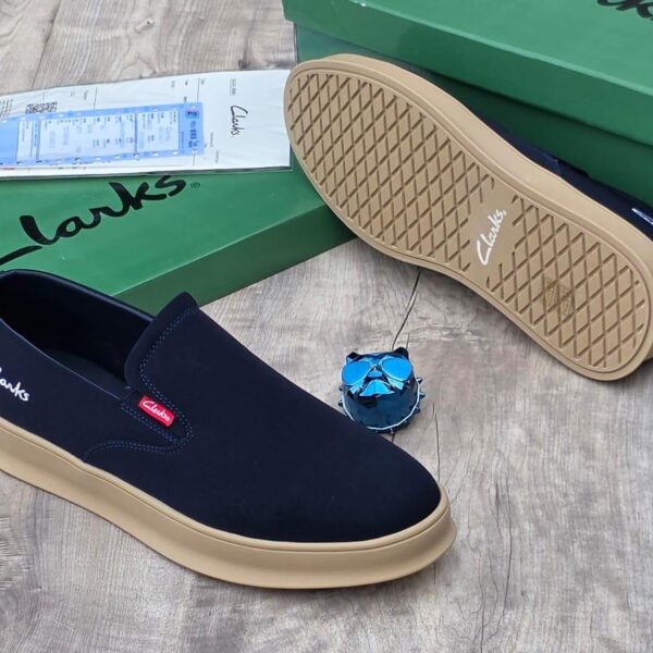 Clarks Men’s City-Loft Colorblock Slip-On Sneakers