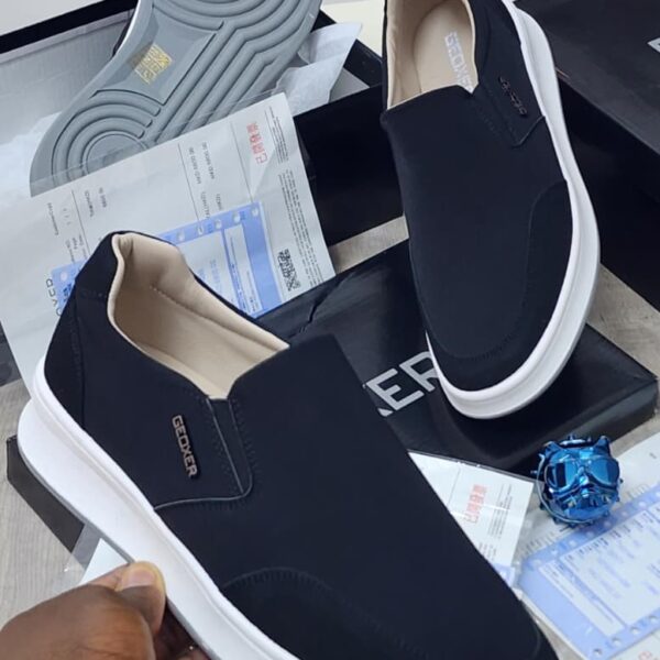 Geoxer Black Casual Loafers
