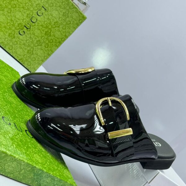 Men’s Black Luxury Half Shoes