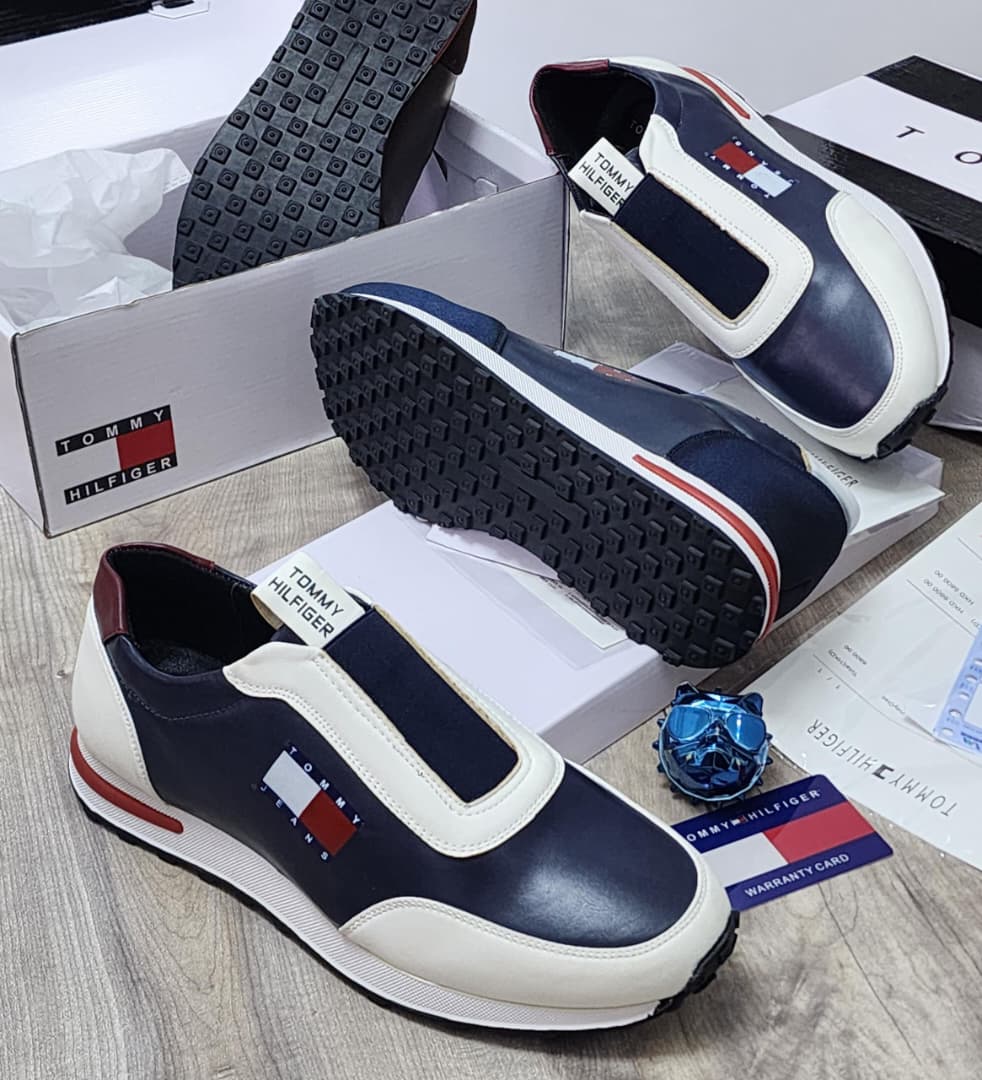 Men’s Navy Blue and White Sneakers Men’s Navy Blue and White Sneakers