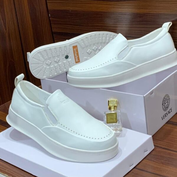 Timberland White Casual Slip-On Loafers
