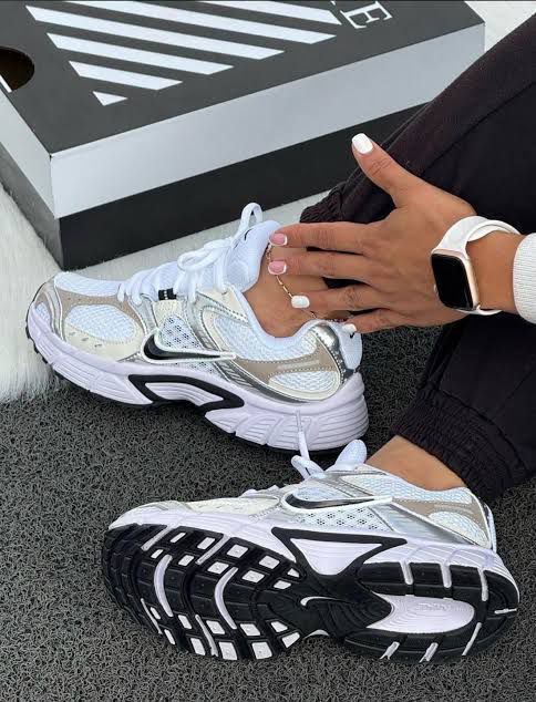 WhatsApp Image 2026-05-06 at 7.40.02 AM (2) Nike V2K Run 'Summit White/Metallic Silver' – Retro-Tech Lifestyle Runner - Image 1