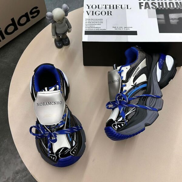 NORAMCNHO 'Vigor' Tech-Chunky Runner – Multi-Layered Urban Statement Sneaker