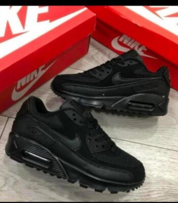 Nike Air Max 90 Sneakers in All-Black