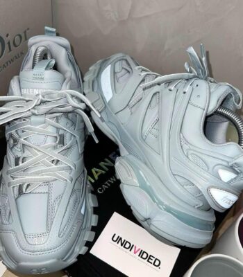 Track Trainers in Light Blue