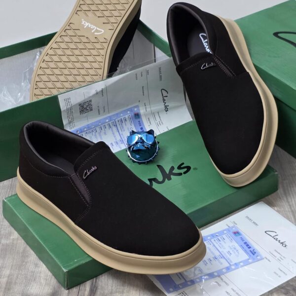 Men’s Black Slip-On Shoes