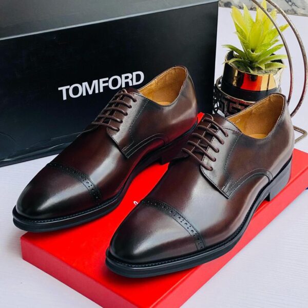 Mens Brown Leather Formal Shoes
