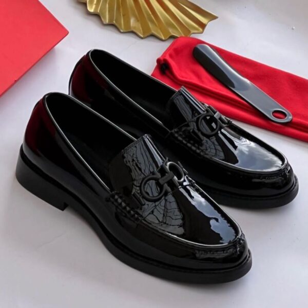 Mens Patent Leather Loafers