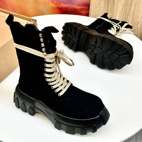 Rick Owens Jumbolaced Army Boots