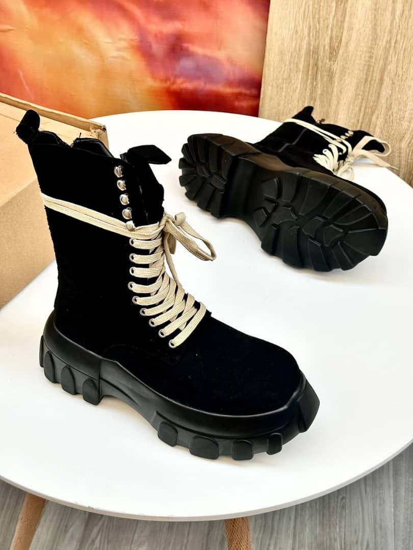 Rick Owens Jumbolaced Army Boots Rick Owens Jumbolaced Army Boots