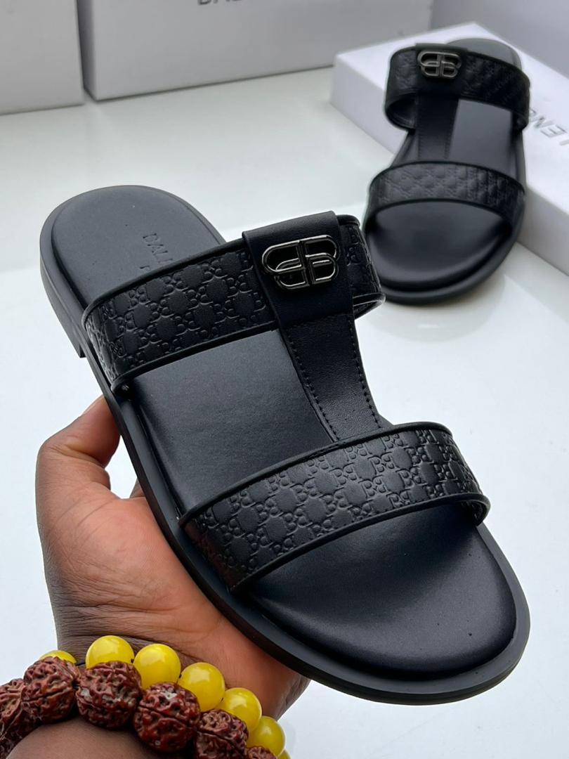 black leather double strap slide sandals black leather double strap slide sandals