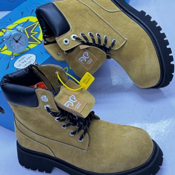 FDCP Wheat Chunky Boots
