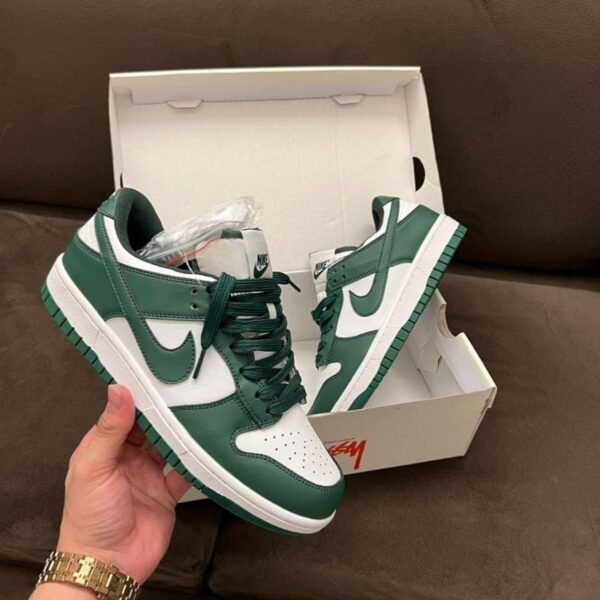 Nike Air Force 1 Low Green White Gucci Themed Mens Luxury Pattern Sneakers Casual Shoes